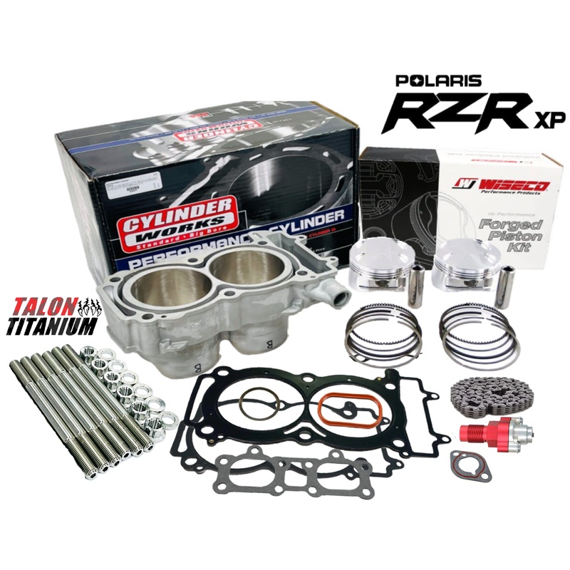 RZR XP 900 Top End Rebuild Manual Chain Tensioner Cylinder Redo Kit