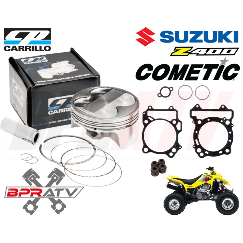 Suzuki LTZ400 LT-Z 400 94mm 434cc Big Bore 12.5:1 CP Piston MLS Top End Gaskets