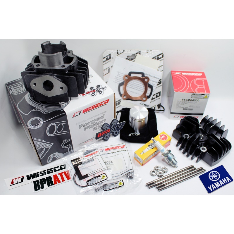 Yamaha PW50 PW 50 Stock Bore WISECO Piston COMETIC Gaskets Stud Kit Rebuild Kit