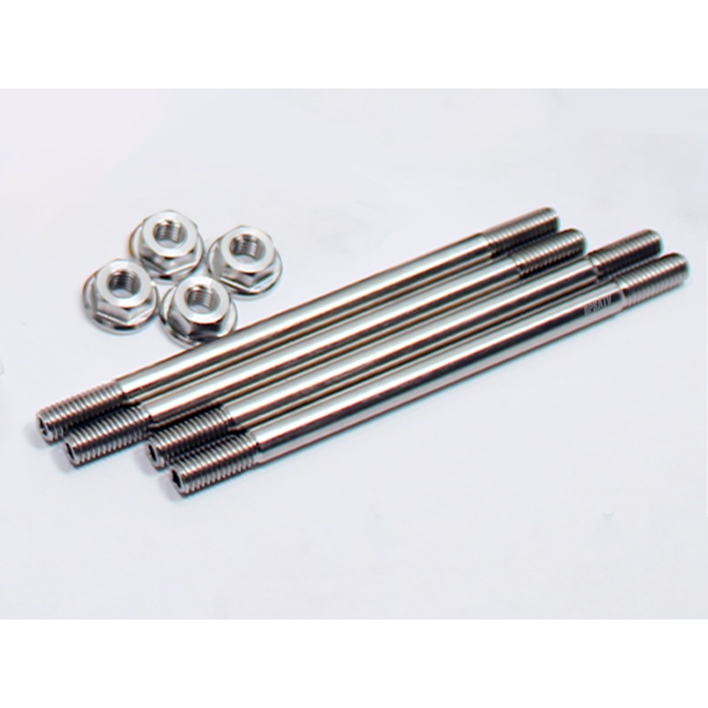 Yamaha PW50 PW 50 Y-Zinger TITANIUM Cylinder Head Stud Kit Studs Cylinder Bolts