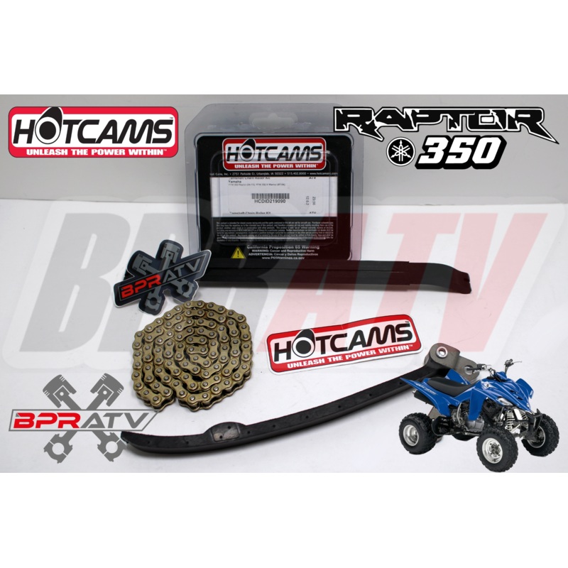 Yamaha Raptor 350 YFM350R YFM 350R Hotcams Hot Cams Cam Chain Tension Guide Kit