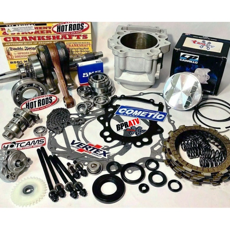 06-08 Raptor 700 Big Bore Stroker 780 Complete Motor Rebuild Stage 3 Hotcams Kit