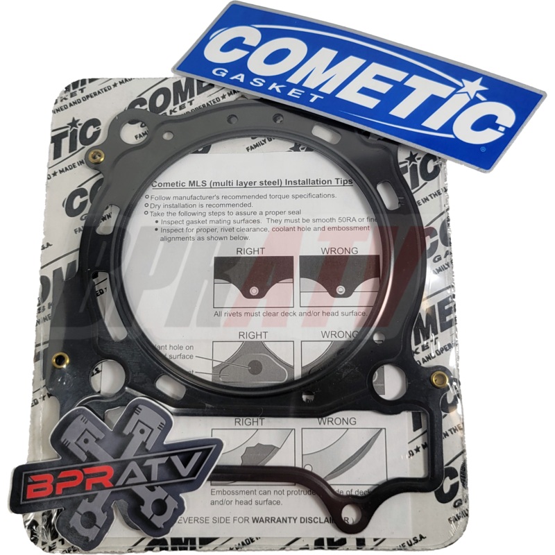 07-09 Yamaha WR450F WR 450F 95 mm OEM Stock Bore COMETIC Top End MLS HEAD Gasket