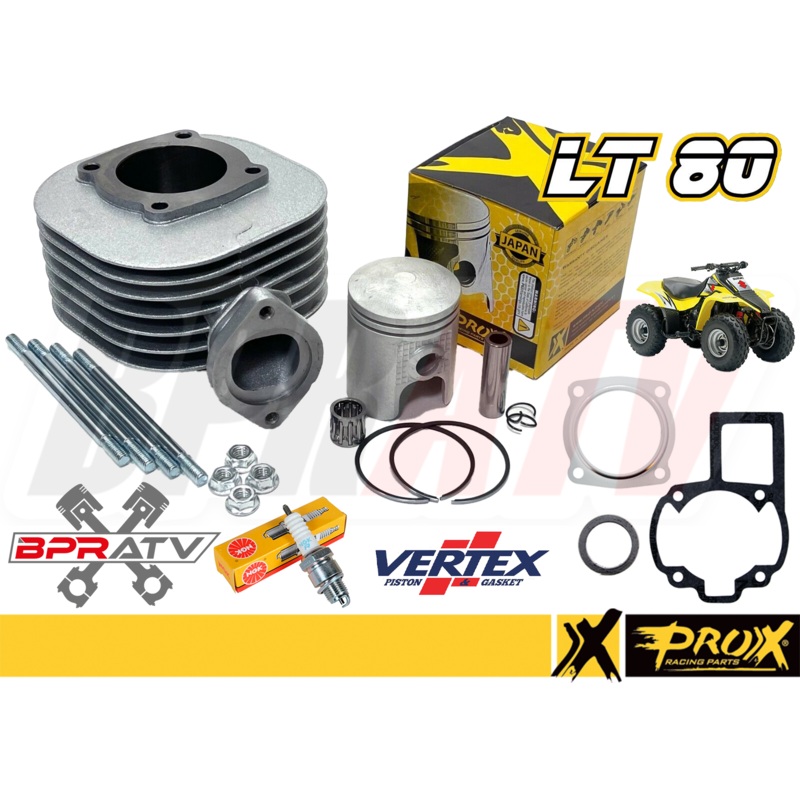 87-06 Suzuki LT80 LT 80  Top End Rebuild Kit Pro X Piston Gaskets Cylinder