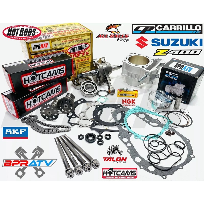 DRZ400 DR-Z 400 Z400 Big Bore Stroker Complete Motor Engine Rebuild Stage 2 Cams