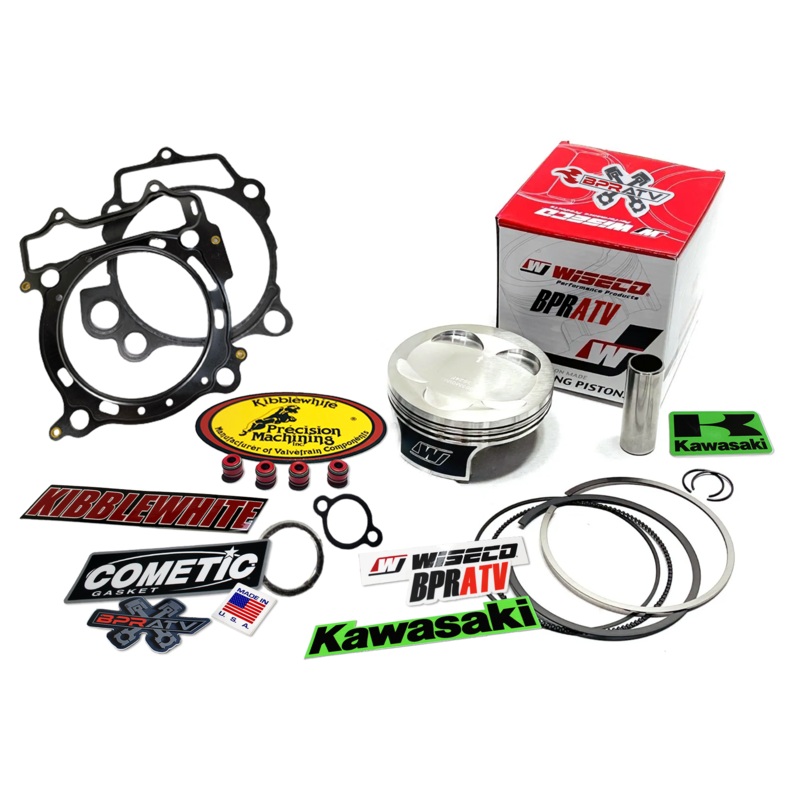 KFX450R Wiseco 96mm Piston Kit + Cometic MLS Gasket & Kibblewhite RED Seals ATV