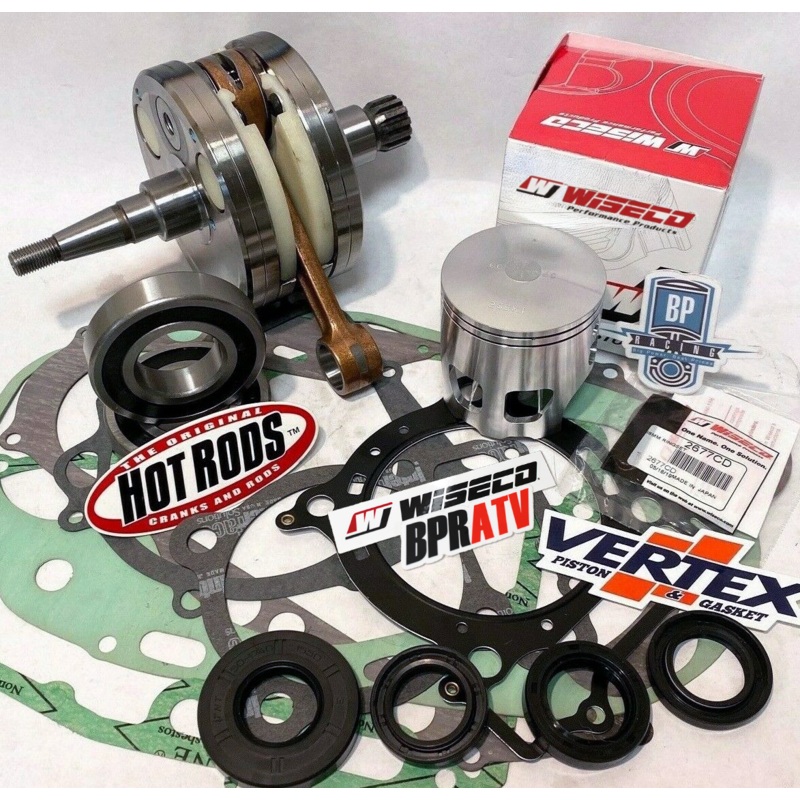 KX85 Engine Rebuild Kit Wiseco Piston Hot Rods Crank Gaskets Bearings ‘20062013