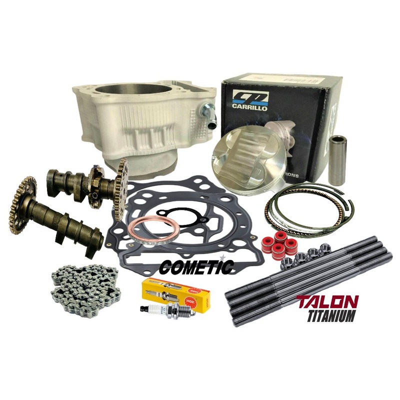LTZ400 Z400 94mm +4 Big Bore Kit 434cc Cylinder Piston Camshafts Top End Rebuild