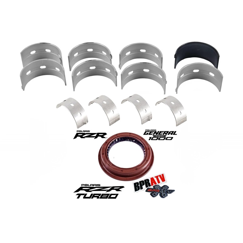 RZR XP1000 XP 1000 Main Crank Crankshaft Rod Bearings Bushings Seals Aftermarket