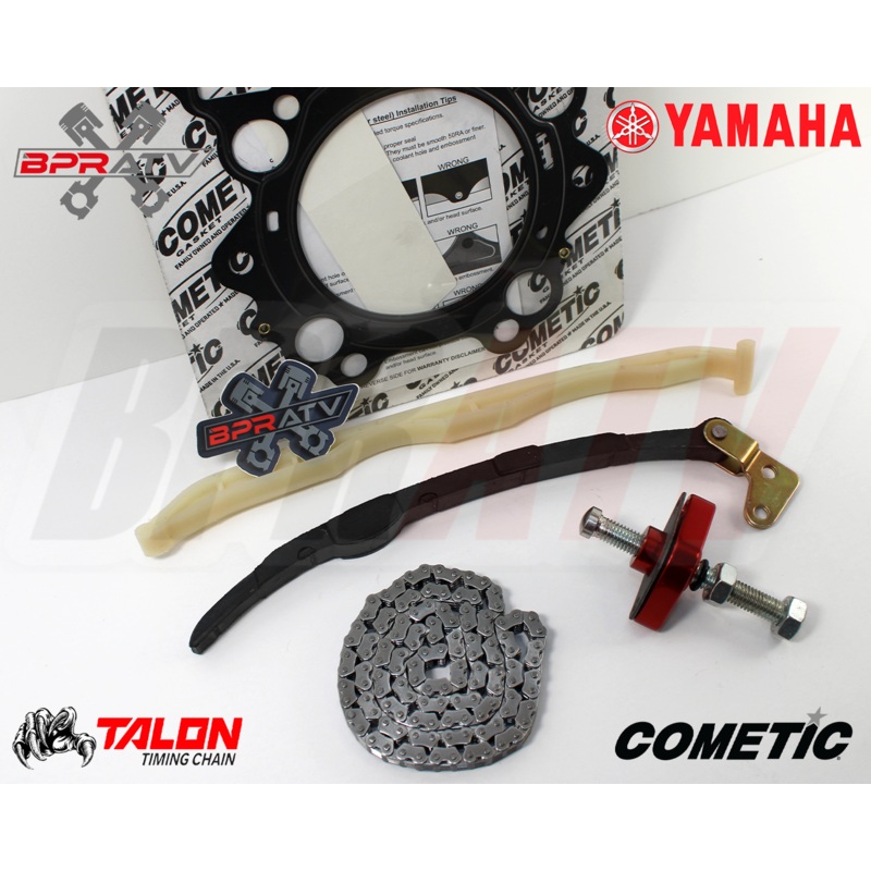 Yamaha Rhino 660 YXR660 Cam Timing Chain Guides Tensioner Kit Cometic MLS Gasket