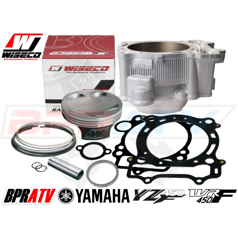 03-06 WR450F WR 450F Top End Rebuild Kit Stock Standard Bore Cylinder Piston Kit