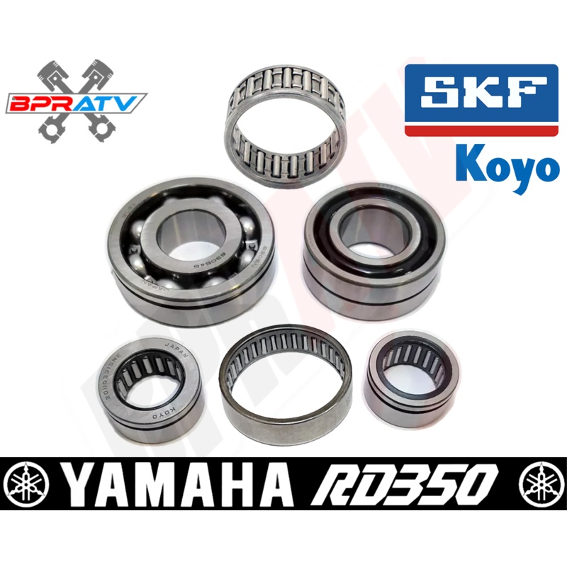 80-82 Yamaha RD350LC RD 350LC RD250LC Gearbox SKF KOYO Transmission Bearings Kit