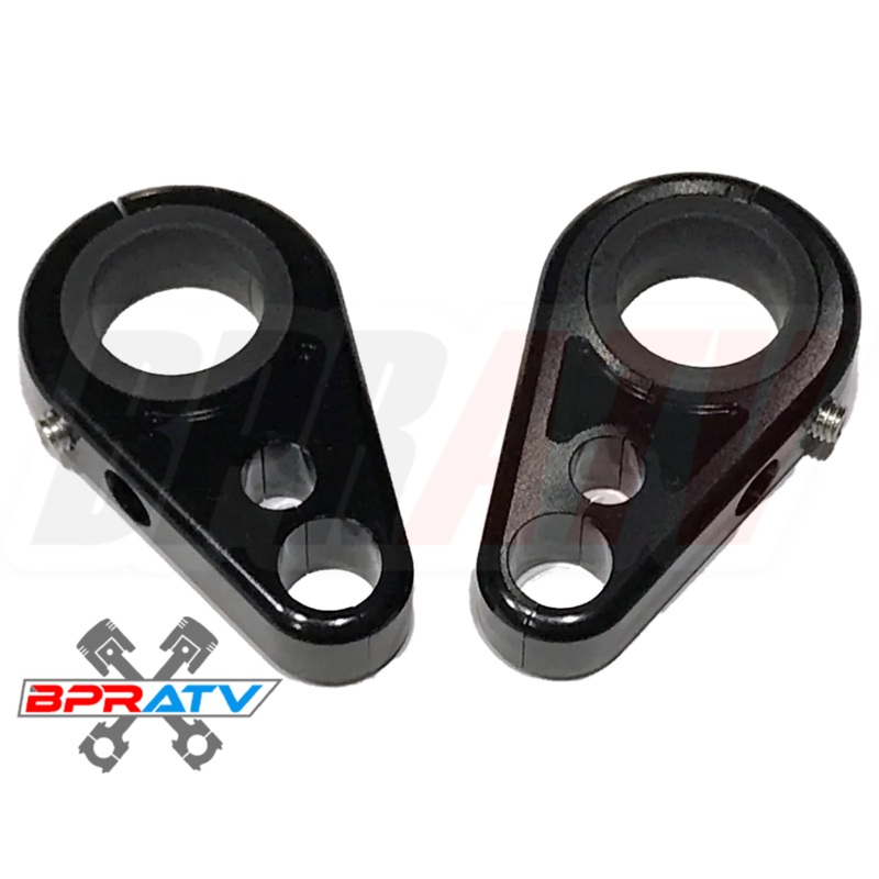 *illet Black Front A-Arm Brake Line Clamps Honda TRX 400EX 400X 700XX TRX450R ER
