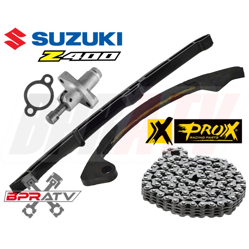 Suzuki LTZ400 Timing Guide Guides Tensioner Chain Tensioner ProX Pro X Cam Chain