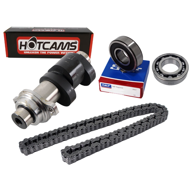 XR650L XR 650L Hot Cam Stage 1 One Hotcams Camshaft SKF Bearings + Cam Chain Kit