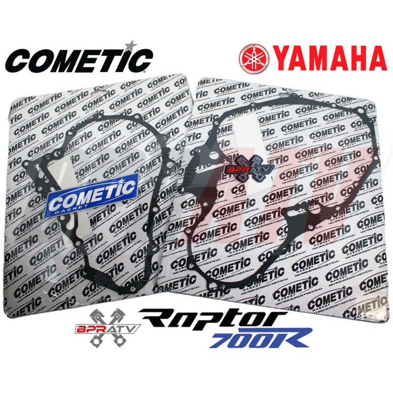Yamaha Raptor 700 700R COMETIC Clutch Cover Stator Cover Gaskets Set AFM Squishy