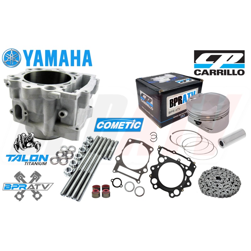 Yamaha Rhino 700 108mm +6 770cc Big Bore Cylinder CP Piston Top End Rebuild Kit