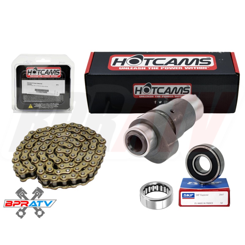 Yamana Warrior Raptor 350 Hotcam Camshaft Stage 2 Two Hot Cam Chain Cam Bearings
