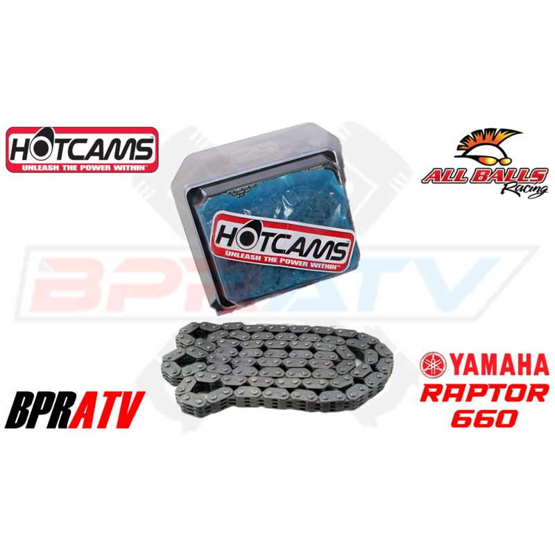 01-05 Yamaha YFM660R Raptor 660R Hot Cams Hotcams Replacement Cam Timing Chain