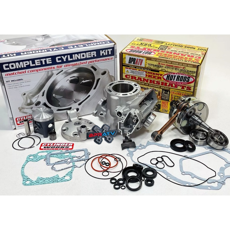 03-24 Yamaha YZ250 YZ 250 295cc Big Bore Cylinder Piston Crank Motor Rebuild Kit