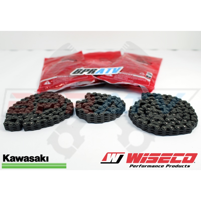 05-24 Kawasaki KVF750 KVF 750 Brute Force WISECO Cam Chains Timing Chain Set Kit
