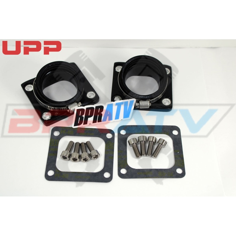Banshee 350 CUB UPP Racing 38 39 40mm Carburetor Intake Manifolds TITANIUM Bolts