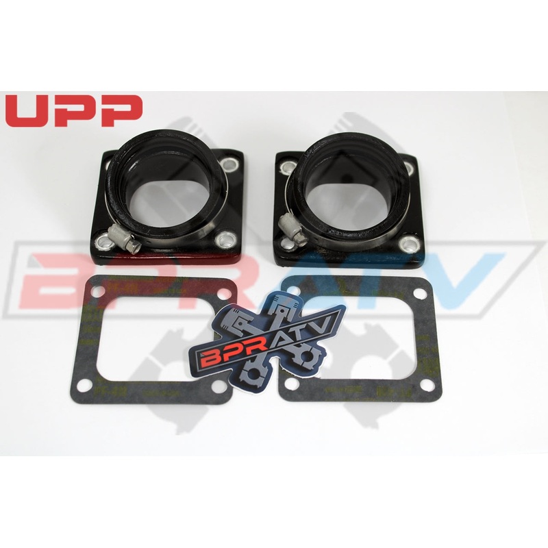 Banshee CHEETAH CUB 421 UPP 38 39 40mm Big Bore Carburetor Intake Manifolds Pair