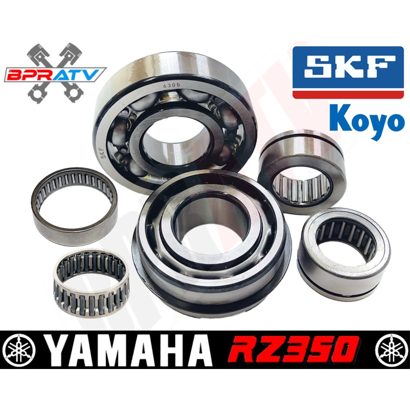 Best Yamaha RZ350 RZ 350 Transmission Bearing Kit SKF Koyo Shift Cam Bearing Kit