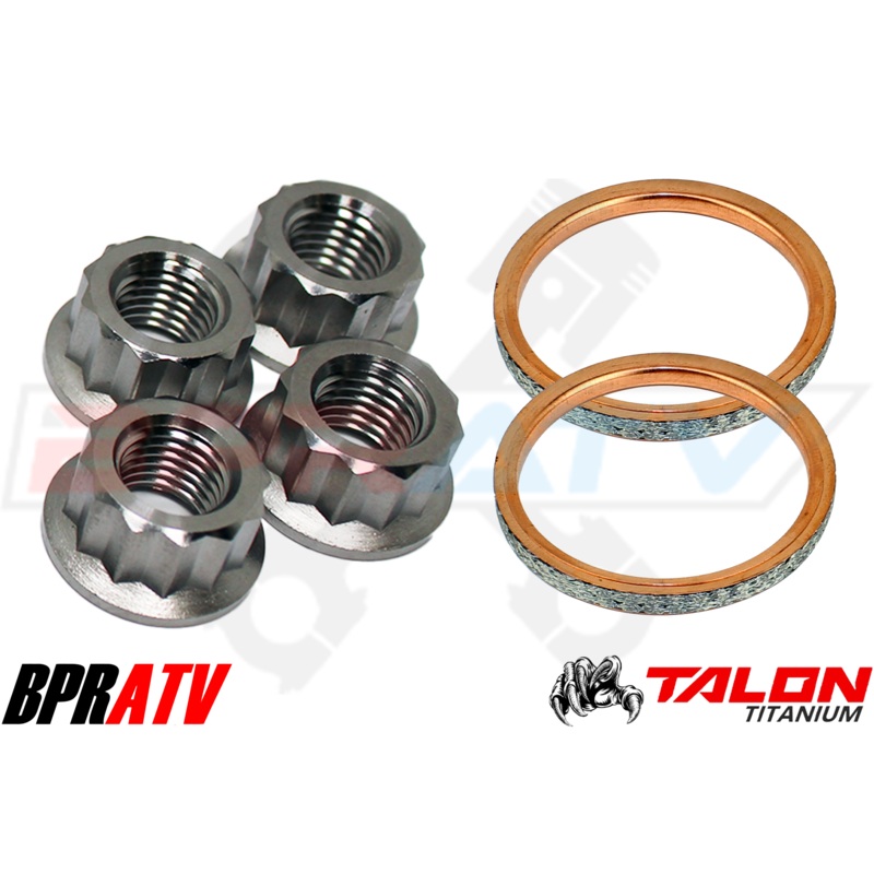 TITANIUM Exhaust Manifold Gasket Repair Kit Yamaha Raptor 700 YFM700R 2006-2014