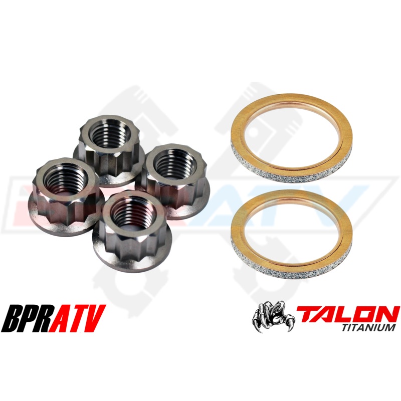 TITANIUM Exhaust Manifold Gasket Repair Kit YFM Raptor 700 Rhino 700 Grizzly 550