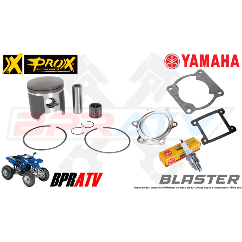 Yamaha Blaster YFS 200 66.25mm Pro X Bore Piston Gaskets Top End Bearing NGK Kit