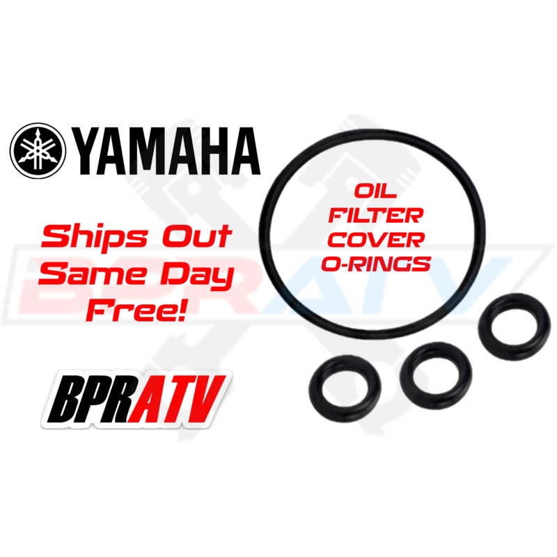 YZ450F Oil Filter Orings Crankcase Oil Filter Cover Large Small Oring O-ring Set