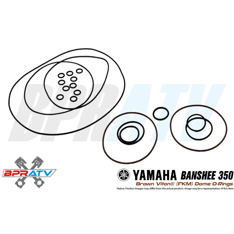 Banshee 350 Chariot Performance Head Domes Orings O-rings BROWN VITON O-Ring Kit