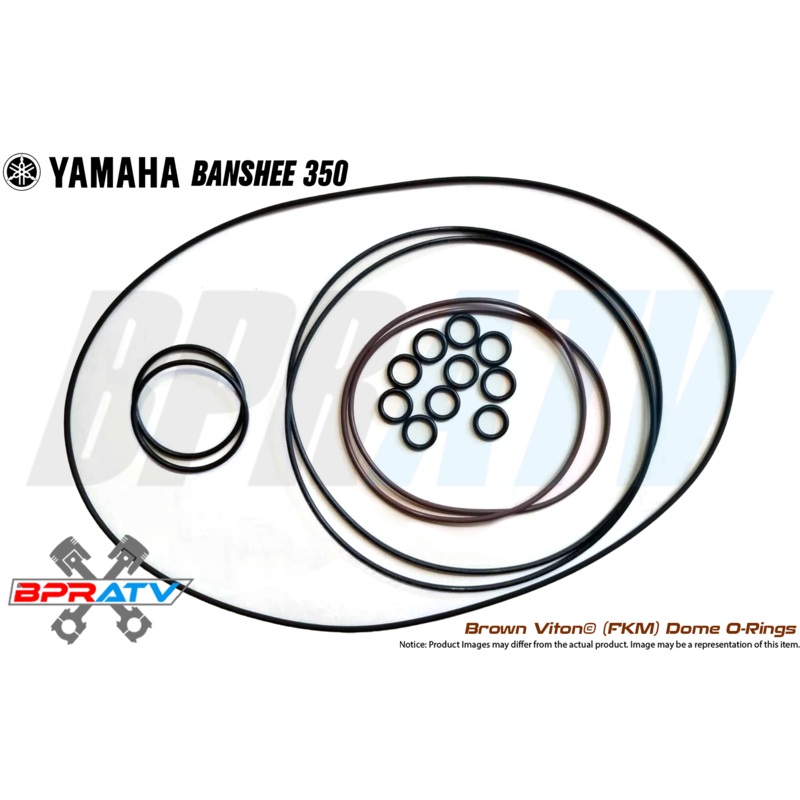 Banshee 350 Redline Racing Cool Head Domes Orings O-rings BROWN VITON O-Ring Kit