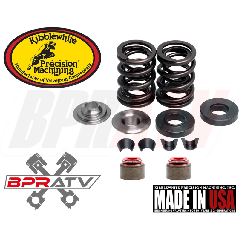 Kibblewhite Titanium Racing Spring Kit Yamaha Raptor 250 Springs Retainers Seals