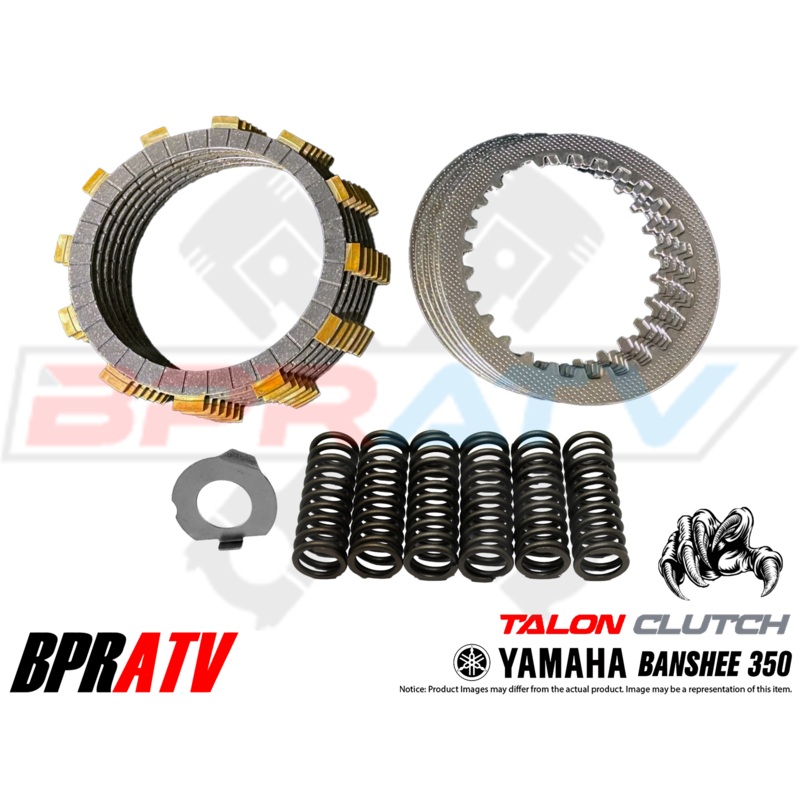 Yamaha Banshee 350 YFZ 350 Heavy Duty Steel Fibers Springs 7/8 Plate Clutch Kit