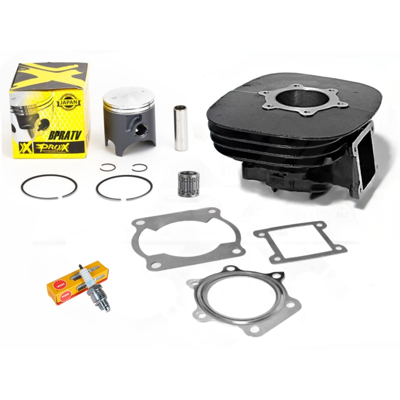 Yamaha Blaster 200 66mm Stock OEM Bore Cylinder ProX Piston Top End Rebuild Kit