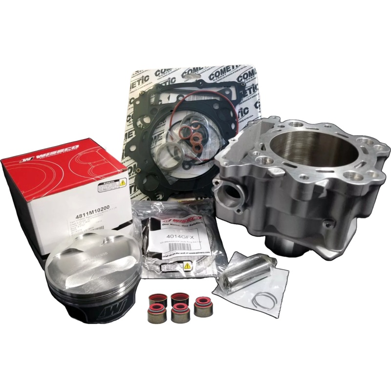 01-05 Raptor 600 102mm Cylinder Wiseco Piston Cometic Gasket Top End Rebuild Kit