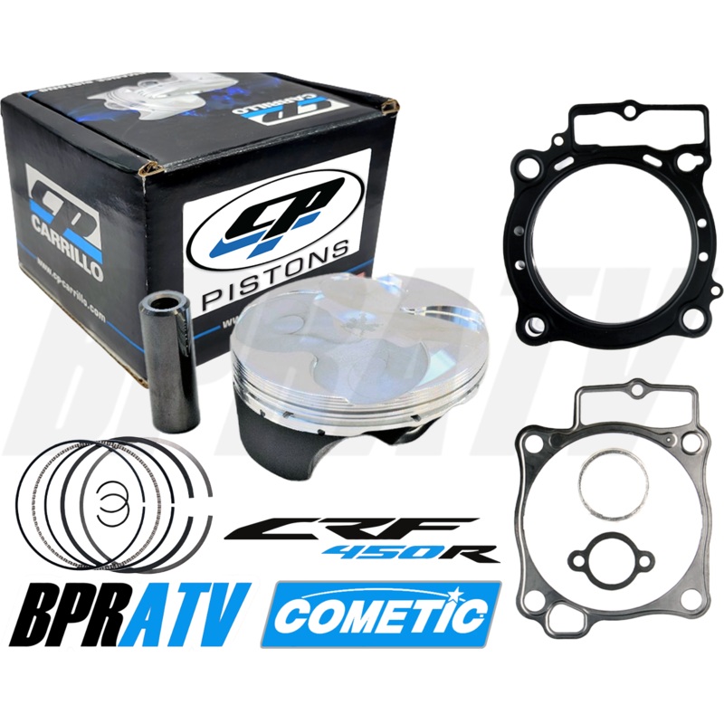 19-24 CRF450RX CRF 450RX 96mm CP Carrillo DLC Coat Race Piston & Cometic Gasket