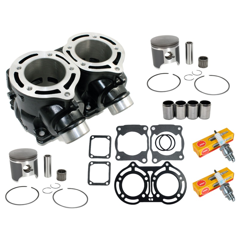Banshee 66mm 370cc Cylinder Pair Pro-X Pro X Pistons Gaskets Top End Upgrade Kit