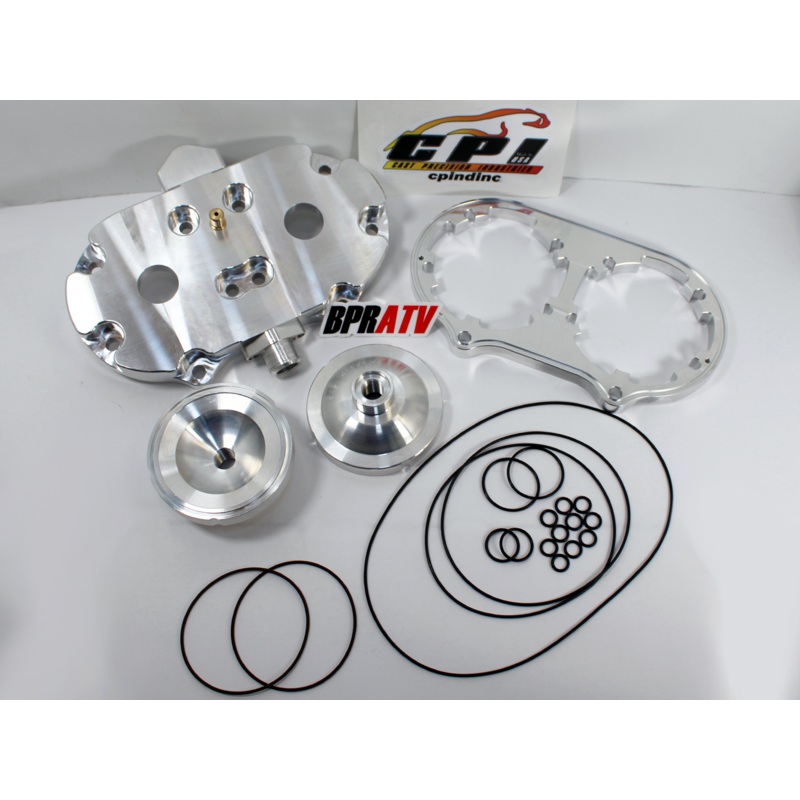 Banshee Cheetah Super Cub Head BILLET Cylinder Head 23cc Domes O-Ring Kit