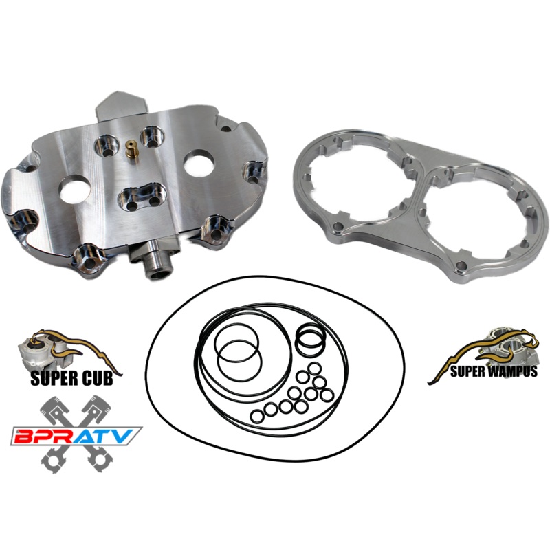 Banshee Cheetah Super Cub Head Cylinder Head Shell BILLET O-Ring Kit 72mm