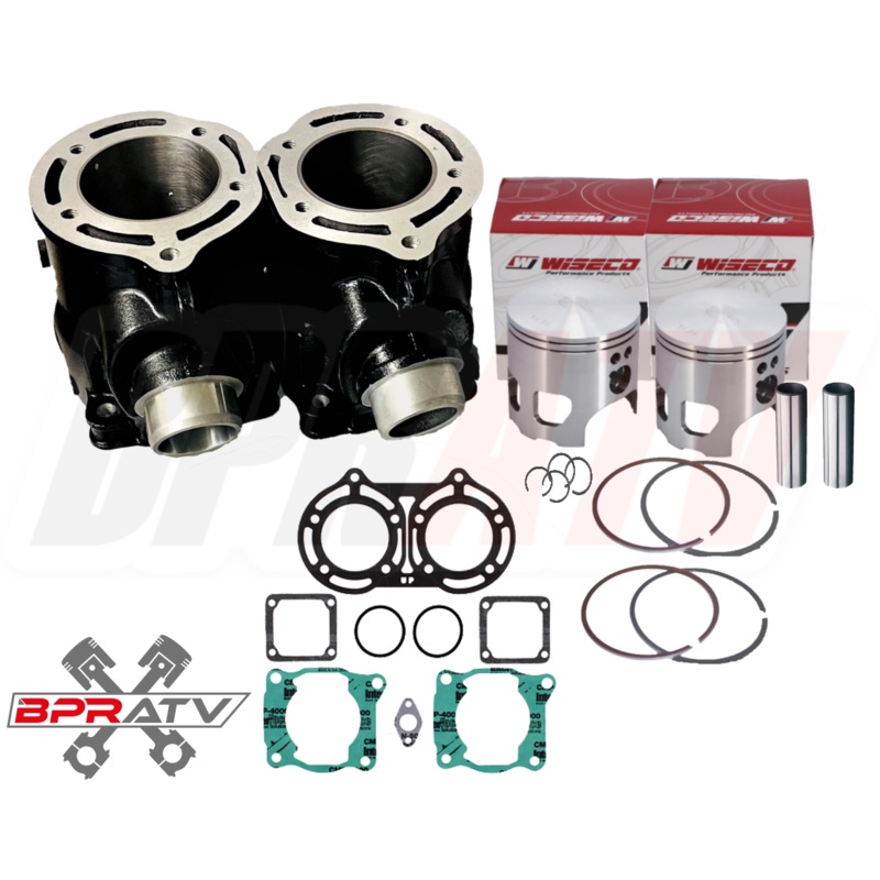 Banshee Stock Standard Bore Rebuild Kit 64mm Cylinders Pistons Top End Parts Kit