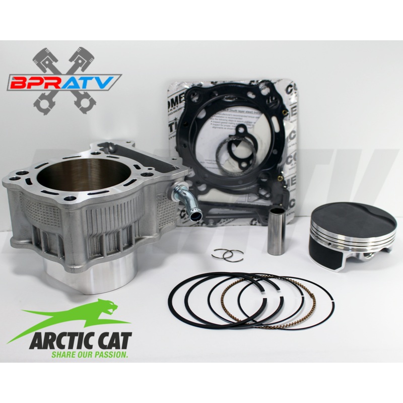 Cylinder Piston Gaskets Big Bore Top End Rebuild Kit for Arctic Cat 400 DVX 400