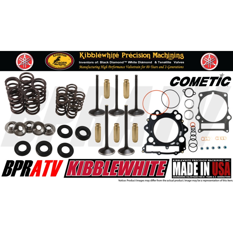 Kibblewhite Cylinder Head Service Kit Yamaha 660 Raptor Rhino Grizzly 2001-2008