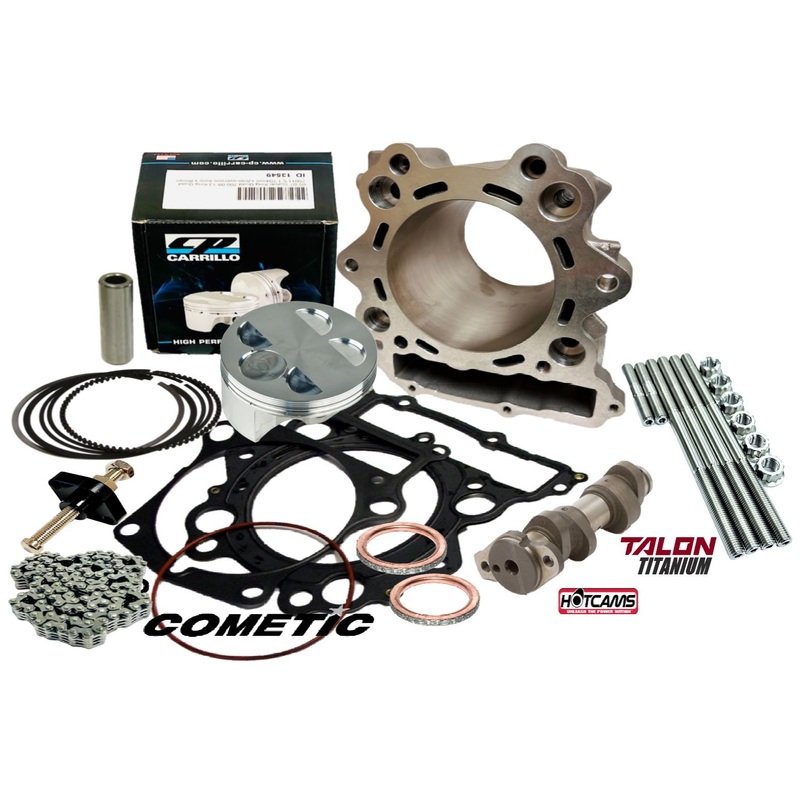 Raptor YFM 660 Big Bore Kit Hotcam 102mm Top End Stage 3 Hot Cam Camshaft Studs