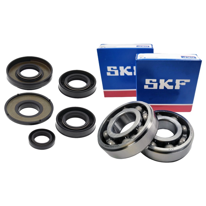 Suzuki LT80 LT 80 SKF OEM Upgrade Crankshaft Crank Main Bearings & Oil Seal Kit