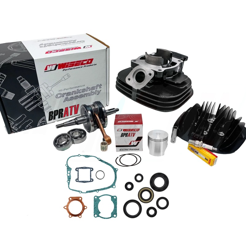 Yamaha Blaster 68mm Big Bore Cylinder Head Piston WISECO Crank Motor Rebuild Kit