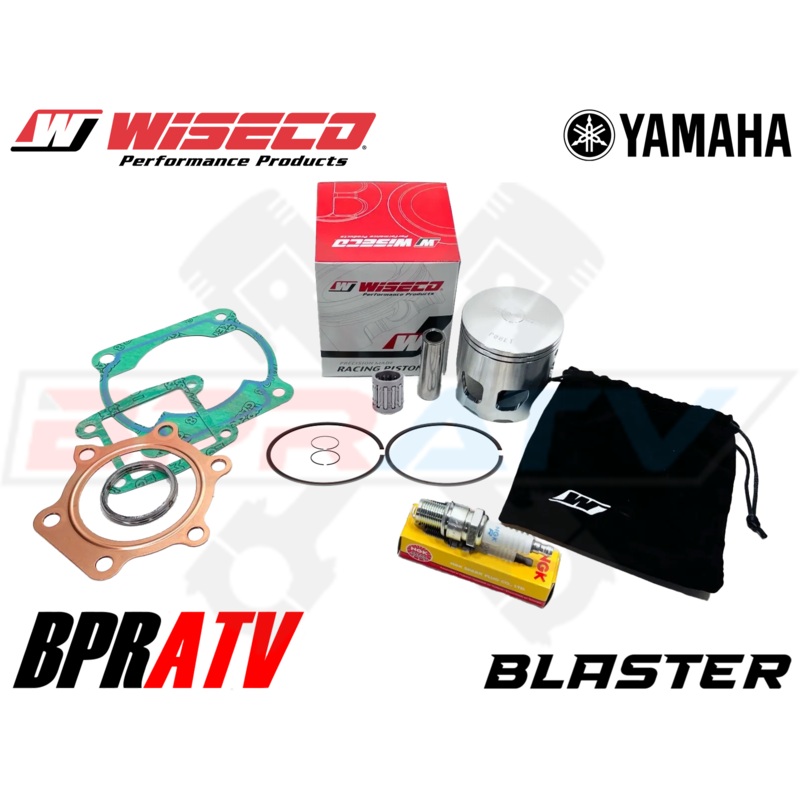 Yamaha Blaster YFS200 66.25mm Wiseco Pro Piston Top End Gaskets Kit Pin Bearing