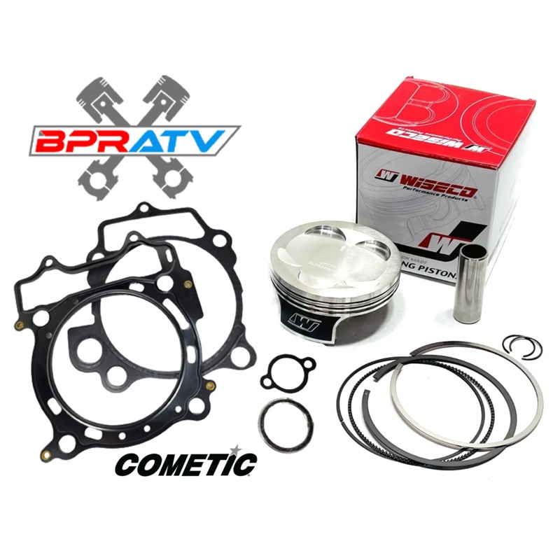 YFZ450R YFZ 450R 95mm Stock Standard Bore Wiseco Pump Gas Piston Cometic Gaskets